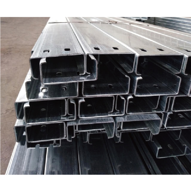 Pre Galvanized C Channel Steel C Purlin for Construction Structural Support