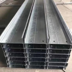 High Quality Structural Steel Support Component Galvanized C Purlin