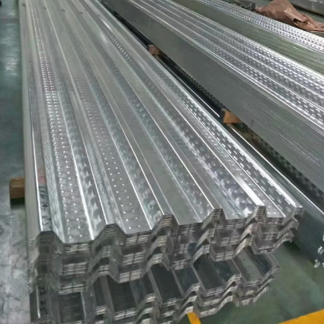Galvanized Metal Floor for Steel Structure Workshop Decking Sheet