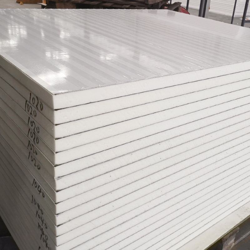 Modern Rock Wool Sandwich Panel Fireproof Insulation Metal Steel Building Exterior Wall Panel