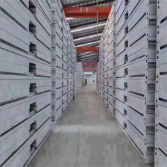 Color Steel Rock Wool Sandwich Wall Panel for Warehouse Construction