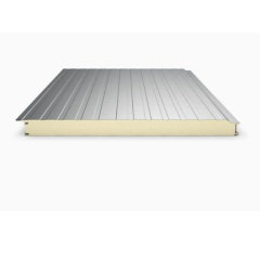 Color Steel Rock Wool Sandwich Wall Panel for Warehouse Construction