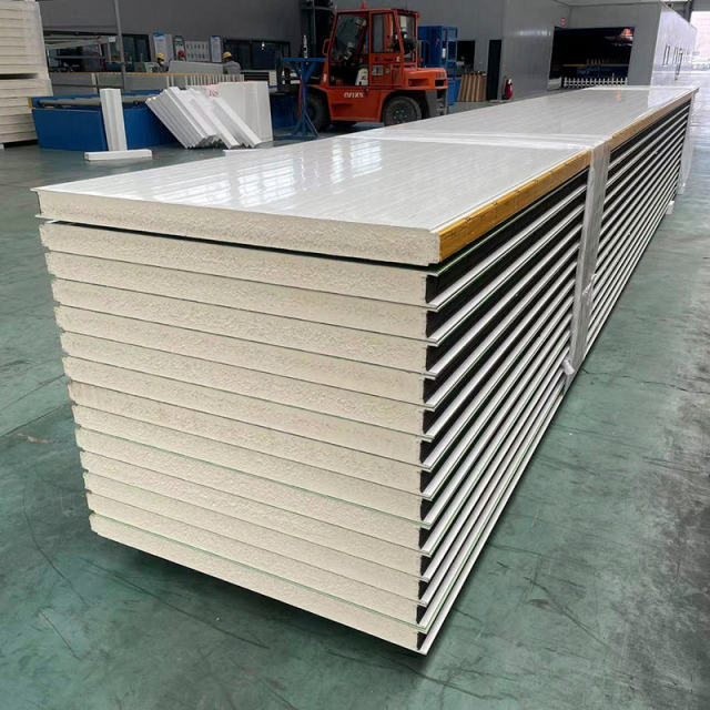 Easy Installation Fireproof ROOFING Wall Panels Prefabricated EPS Thermal Insulation Sandwich Panels for Cold Room Hotel Steel