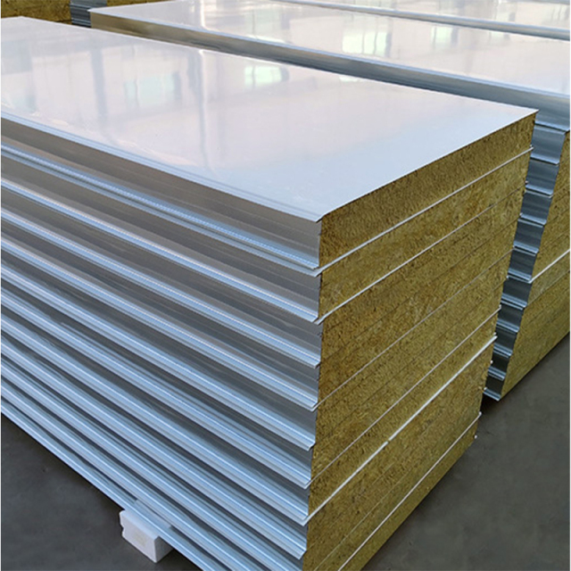 Easy Installation Fireproof ROOFING Wall Panels Prefabricated EPS Thermal Insulation Sandwich Panels for Cold Room Hotel Steel