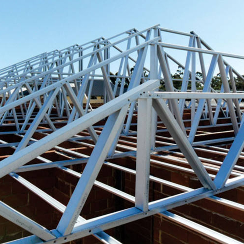 Custom Steel Structure Parts Welded Steel Column Beam Truss for Building Project