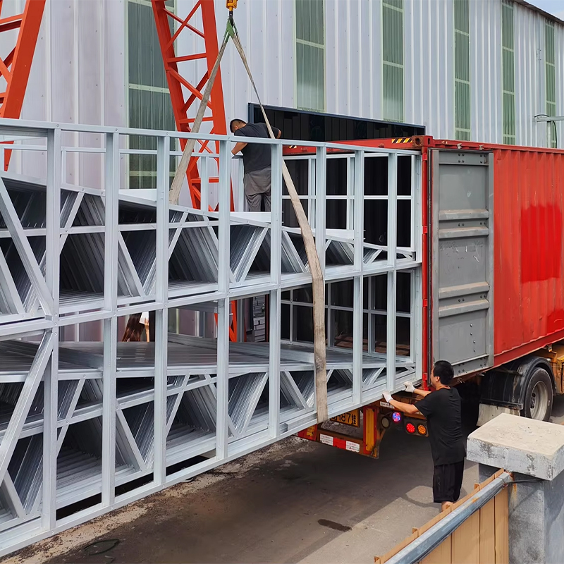 Modern Industrial Steel Truss Structure for Large Span Warehouse Roof