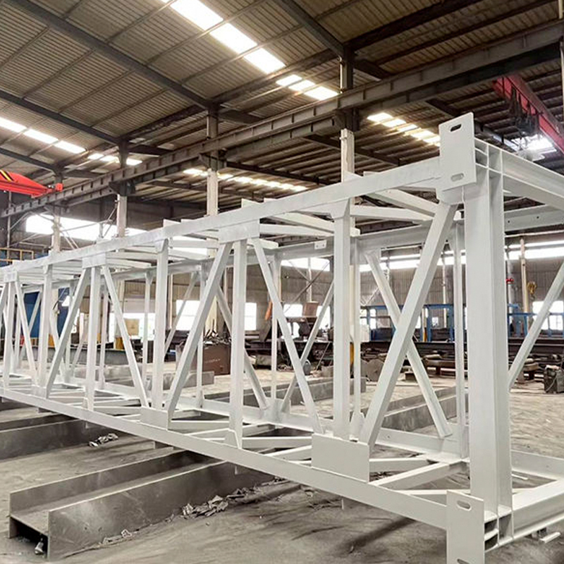 Modern Industrial Steel Truss Structure for Large Span Warehouse Roof