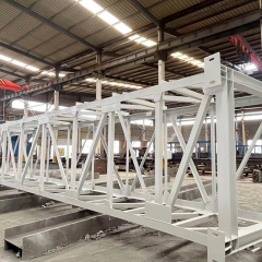 Modern Industrial Steel Truss Structure for Large Span Warehouse Roof