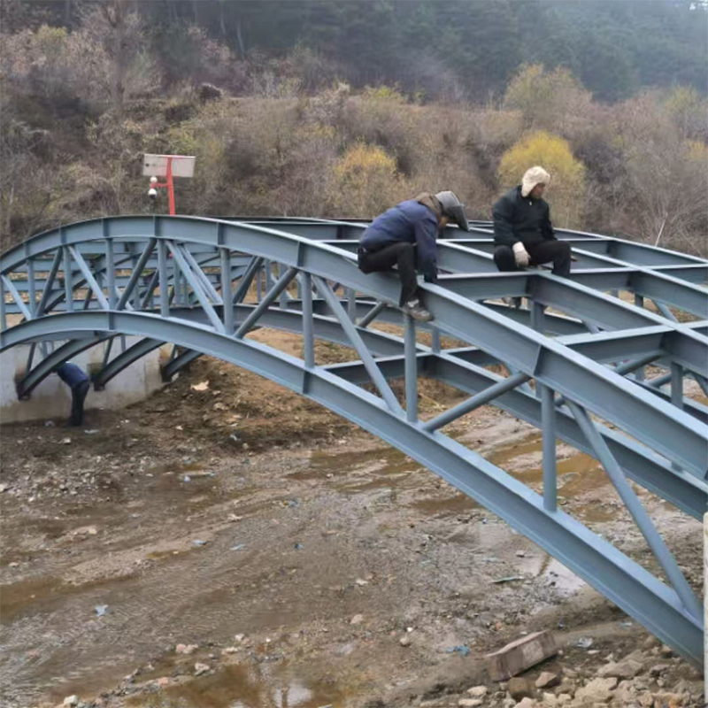 Modern Industrial Steel Truss Structure for Large Span Warehouse Roof
