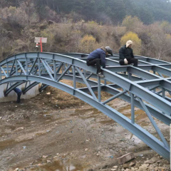 Modern Industrial Steel Truss Structure for Large Span Warehouse Roof