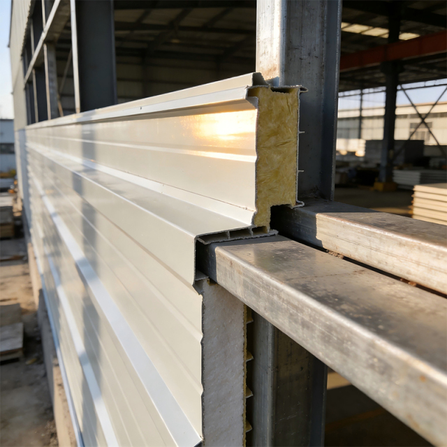 Modern Design Prefabricated Steel Workshop Roof EPS Sandwich Wall Panel