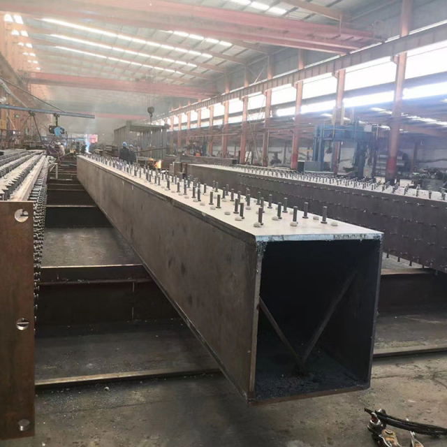 Q235B Heavy-Duty Box Column for Building High Load-Bearing Welded Cut Bended Used for Construction
