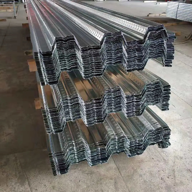 Steel Floor Decking Q345 1.0mm Metal Deck for Structural Slab System