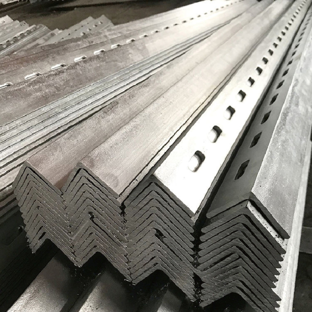 High Quality Structural Black Hot Rolled Iron Steel Angle Bar Angle Steel