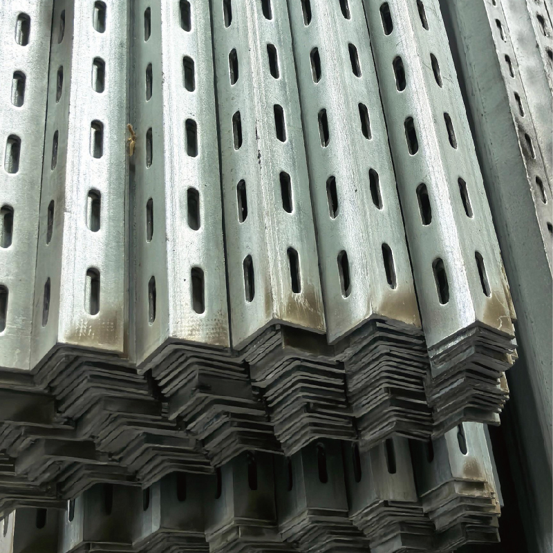 Customizable Modern Galvanized Steel Angle Iron Bracket Hot Rolled Angle Steel Bar Q195-Q420 Carbon Construction Steel Structure