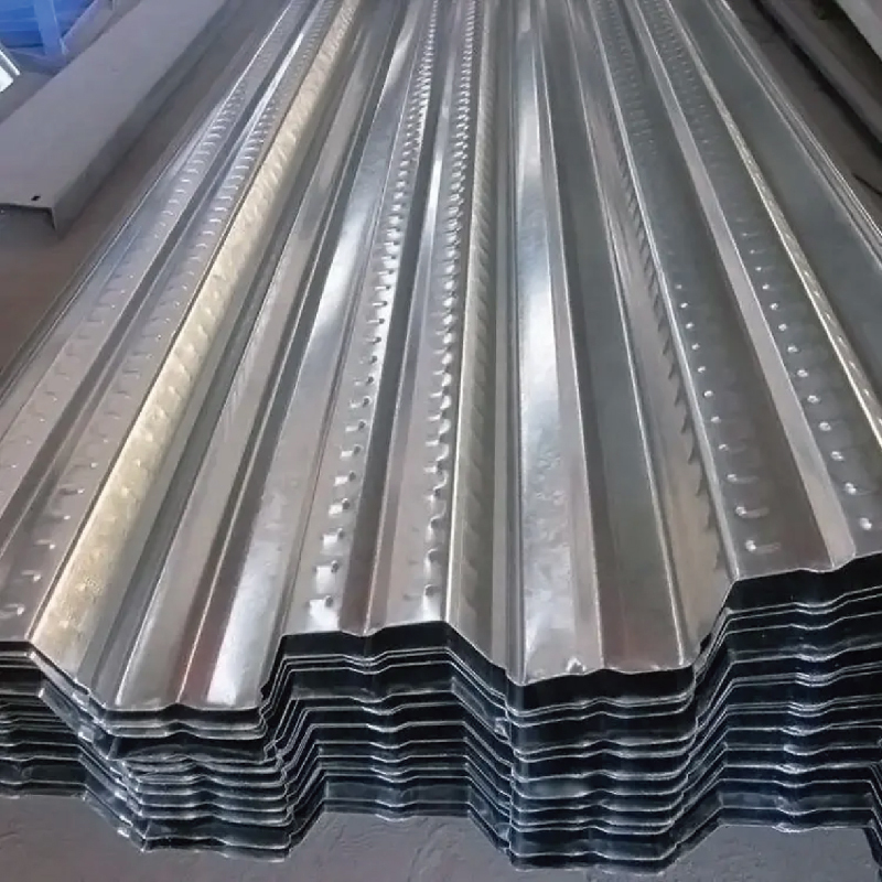 Steel Floor Decking Q345 1.0mm Metal Deck for Structural Slab System