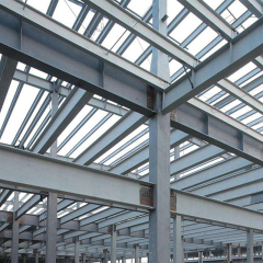 China Customized Frame Metal Steel Structure Steel Building Metal Arch Frame Warehouse Building Steel Frame Structure