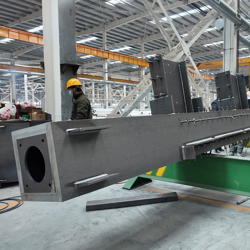 Factory Directly Supply Construction Housing Assembly Welding Heavy Steel Structure Square Column Steel Box Column