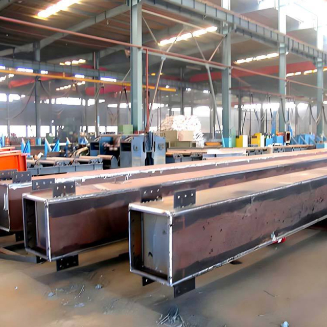 Factory Directly Supply Construction Housing Assembly Welding Heavy Steel Structure Square Column Steel Box Column