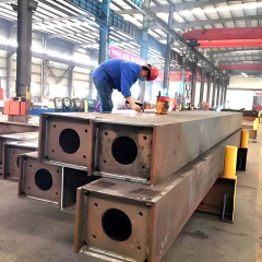 Customized steel structure / square steel column and beam box-type steel column