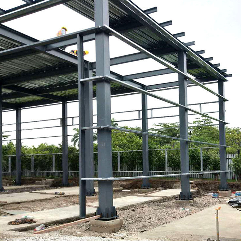 China Customized Frame Metal Steel Structure Steel Building Metal Arch Frame Warehouse Building Steel Frame Structure
