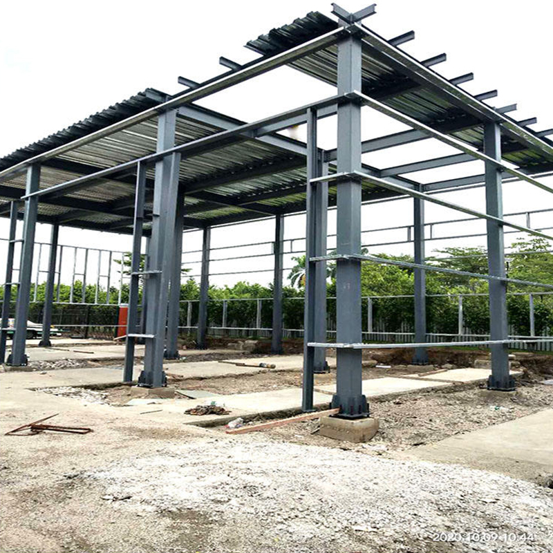 China Customized Frame Metal Steel Structure Steel Building Metal Arch Frame Warehouse Building Steel Frame Structure