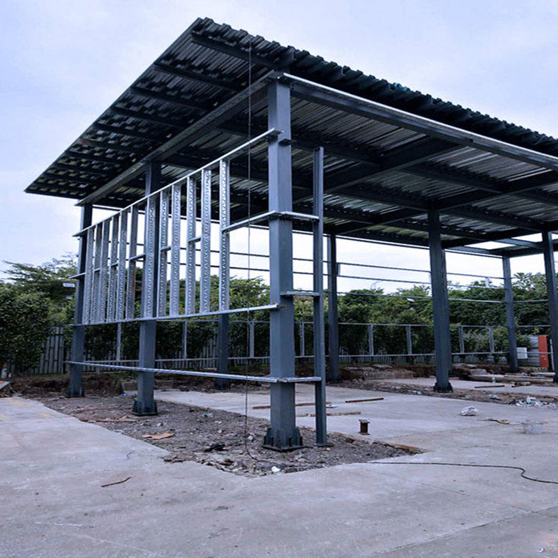 China Customized Frame Metal Steel Structure Steel Building Metal Arch Frame Warehouse Building Steel Frame Structure