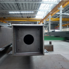 Easy to Disassemble Steel Structure Buildings Steel Column Advanced Welding Box Column