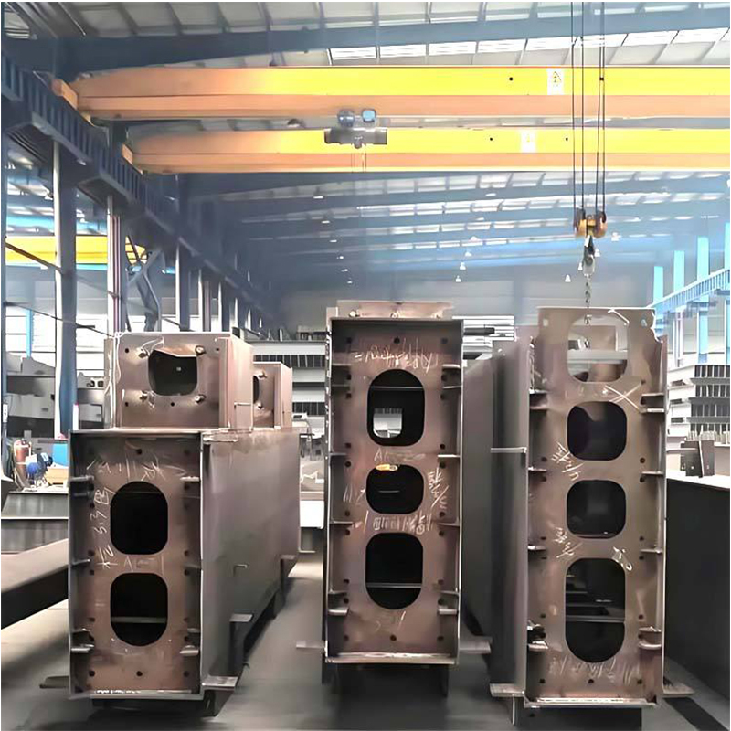 Easy to Disassemble Steel Structure Buildings Steel Column Advanced Welding Box Column