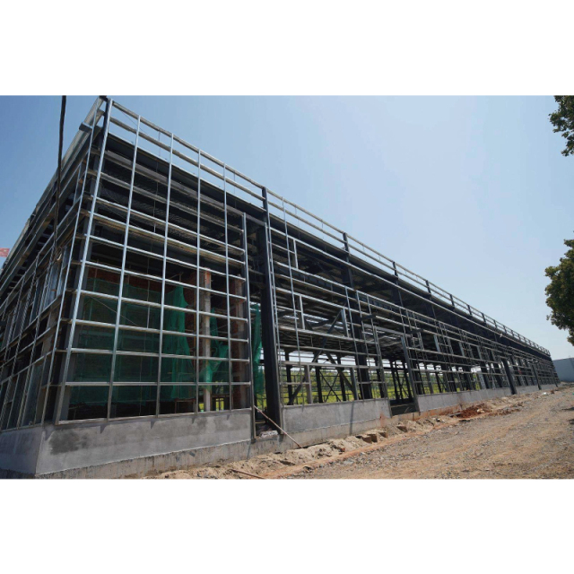 Multi-Story Prefabricated Steel Structure Office Building