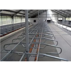 Prefab Farm Shed Building / Portable Prefab Steel Warehouse and Cattle Shed Farmhouse Building