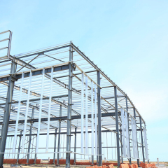 Prefabricated Steel Building Steel Structure Frame Q345B S355JR A36 Factory Warehouse