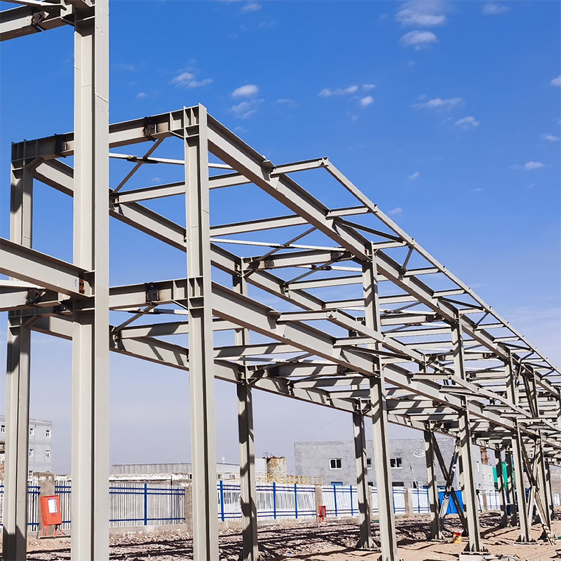 High Strength Steel Structure Prefabricated Metal Structure Steel Frame Factory Building