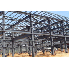 High Strength Steel Structure Prefabricated Metal Structure Steel Frame Factory Building