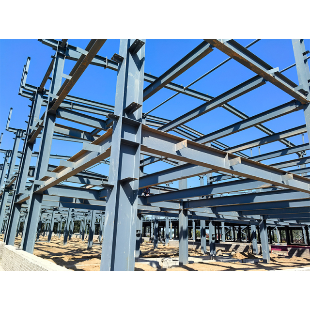 Steel Truss Roof Structural Steel Fabrication Steel Frame Workshop