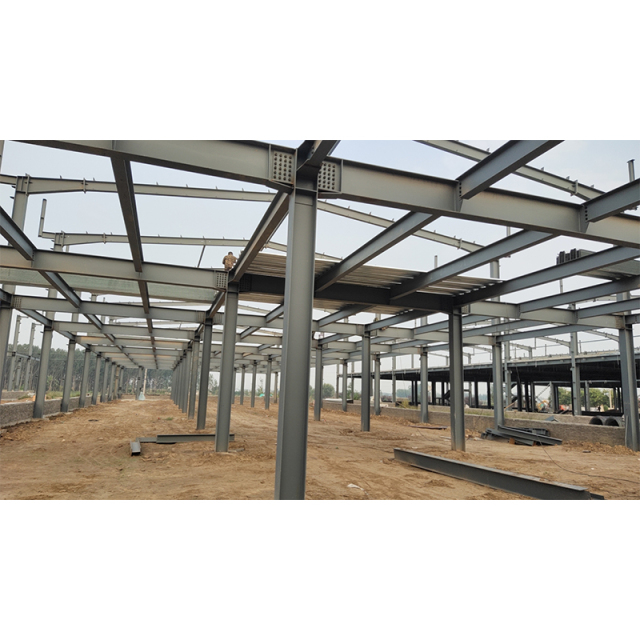Steel Truss Roof Structural Steel Fabrication Steel Frame Workshop
