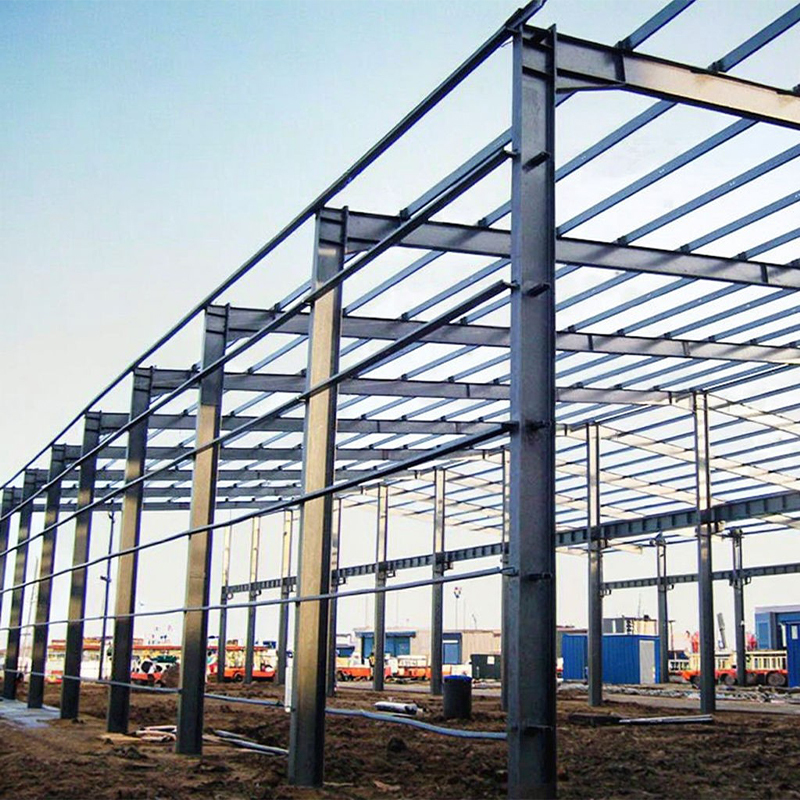 High Strength Steel Structure Prefabricated Metal Structure Steel Frame Factory Building