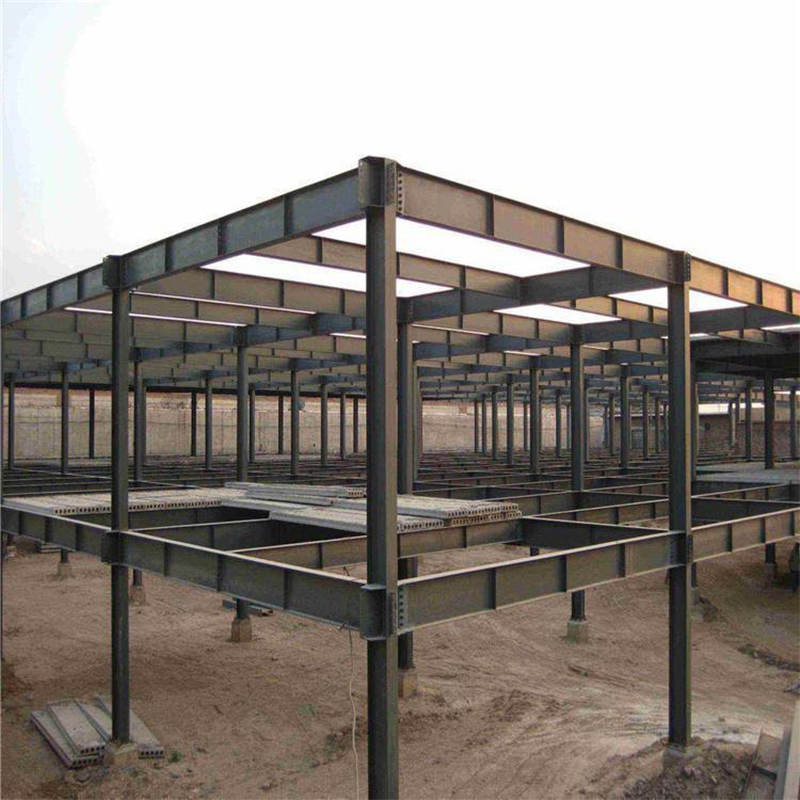 Custom Steel Structure Prefabricated Metal Structure Steel Frame Factory Building