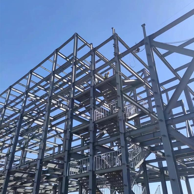 Custom Steel Structure Prefabricated Metal Structure Steel Frame Factory Building