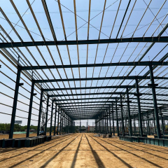 High Strength Steel Structure Prefabricated Metal Structure Steel Frame Factory Building