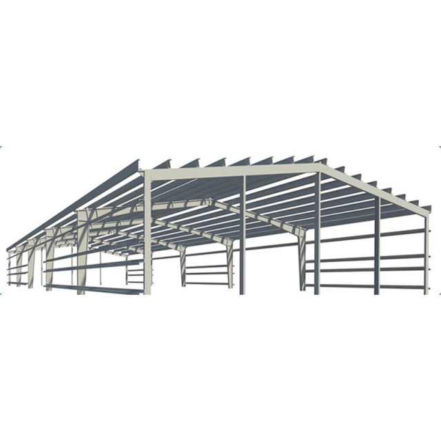 Prefabricated Steel Structure Factory Building Industrial Warehouse Metal Frame Workshop