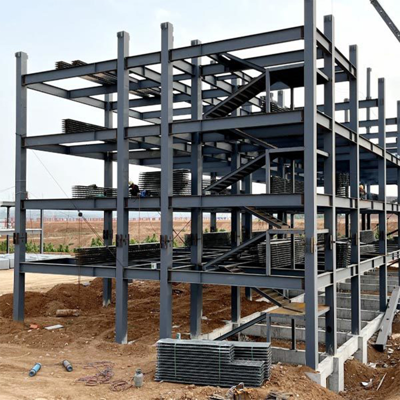 Prefabricated Steel Structure Factory Building Industrial Warehouse Metal Frame Workshop