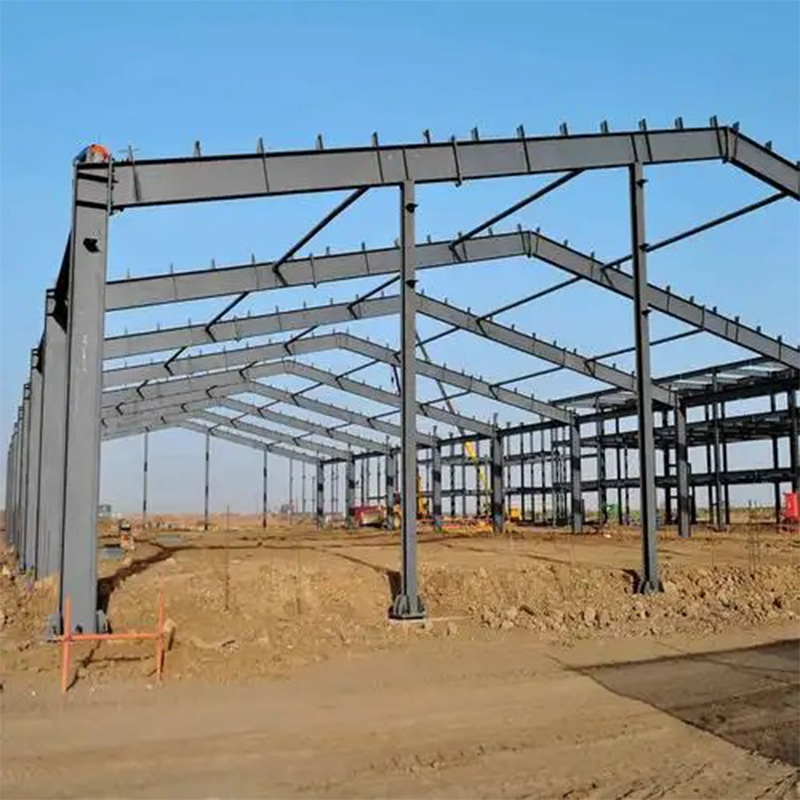 Prefabricated Steel Structure Factory Building Industrial Warehouse Metal Frame Workshop