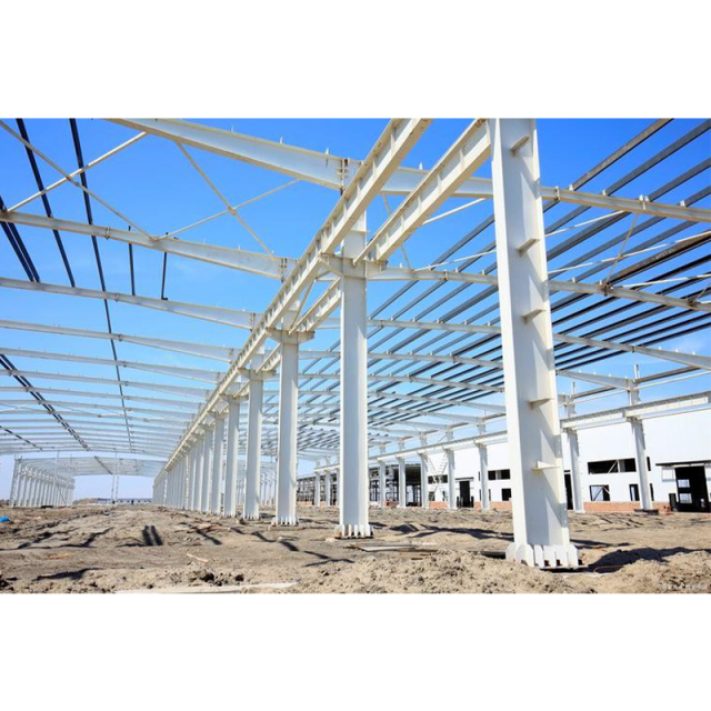 Prefabricated Steel Structure Factory Building Industrial Warehouse Metal Frame Workshop