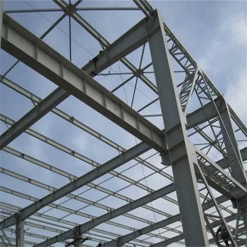 Custom Steel Structure Prefabricated Metal Structure Steel Frame Factory Building