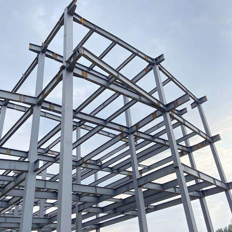 Heavy-Duty Steel Structure Industrial Welded Heavy Section Frame Building for Metallurgy Mining Processing Steel Warehouse
