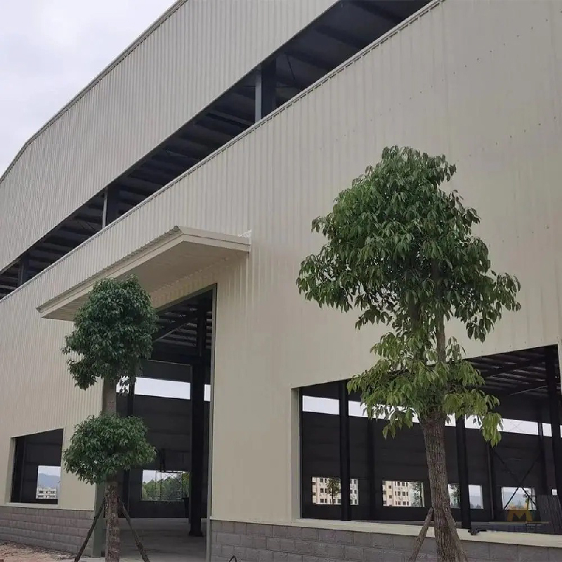 Prefab Steel Structure Warehouse / Industrial Storage Building