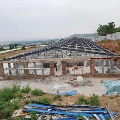 Customized Steel Structure Shed Kits Prefabricated Cow Farm Chicken /Goat / Pig Shed House/Dairy Shed