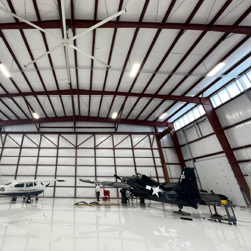 Steel structure aircraft apron / Prefabricated steel structure hangar