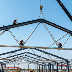 Prefabricated Galvanized Steel Frame Chicken Farms House